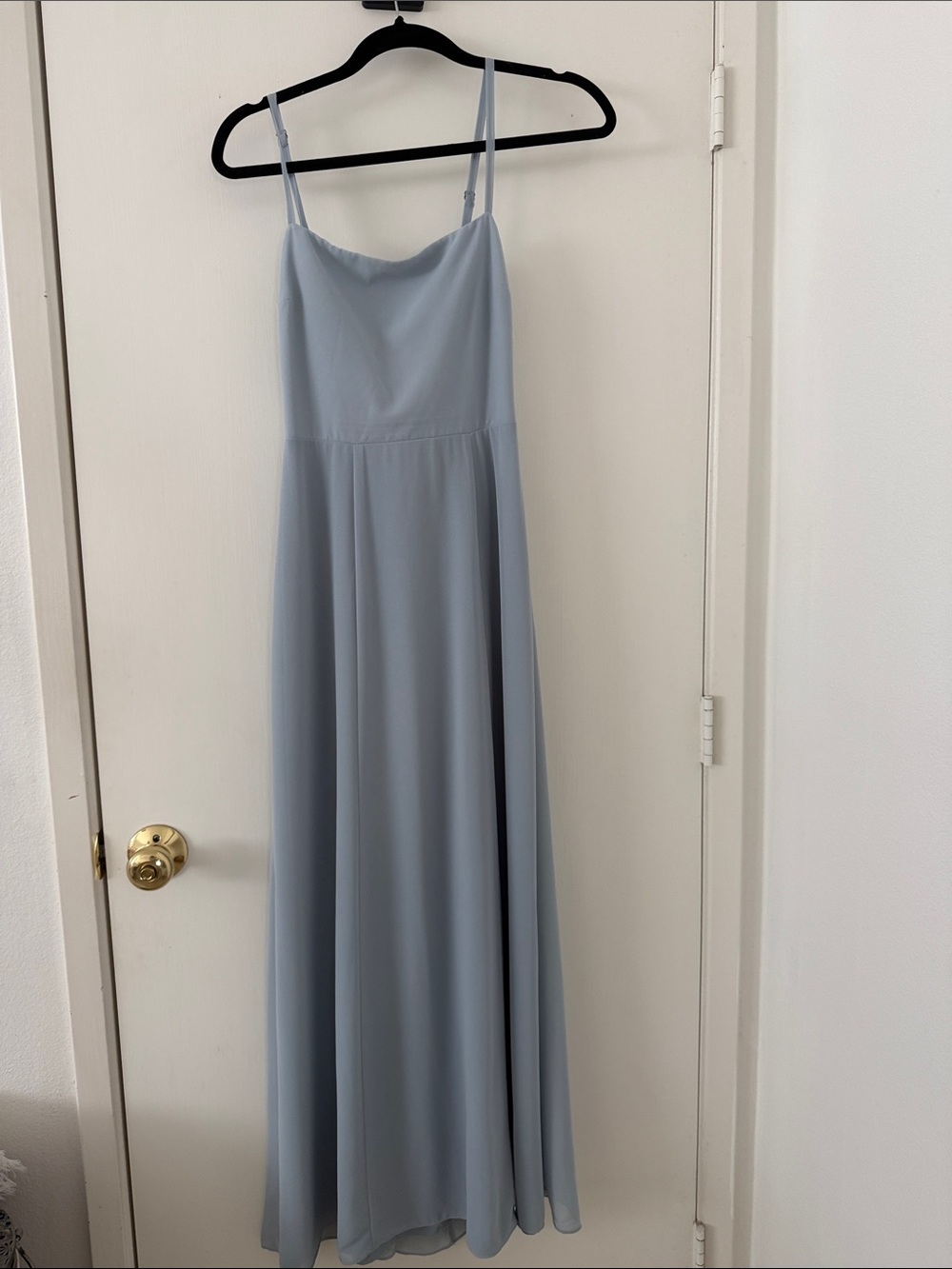 Altered- Show Me Your MuMu Light Blue Spaghetti Strap Bridesmaid Dress